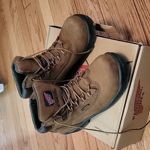 Red Wing steel toe boots